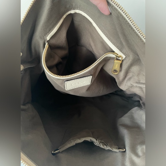 Chloe Marcie Large Double Carry Satchel Bag - Picture 13 of 16